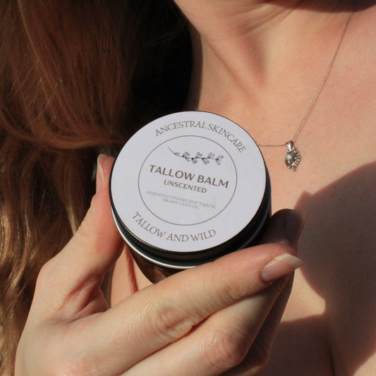 Tallow Balm, Unscented | Organic, 100% Grass-Fed & Finished