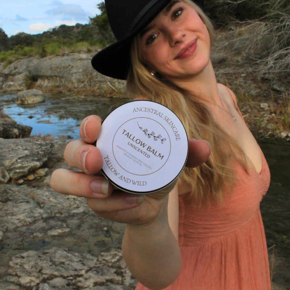 Tallow Balm, Unscented | Organic, 100% Grass-Fed & Finished